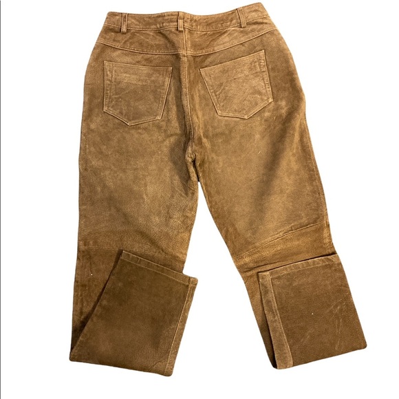 Bagatelle VINTAGE LEATHER 80’s 90’s women’s pants size 6 - Picture 2 of 2